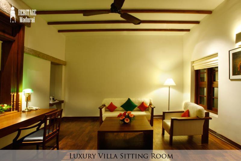 Heritage Madurai Ngoại thất bức ảnh Sitting room of a luxury villa